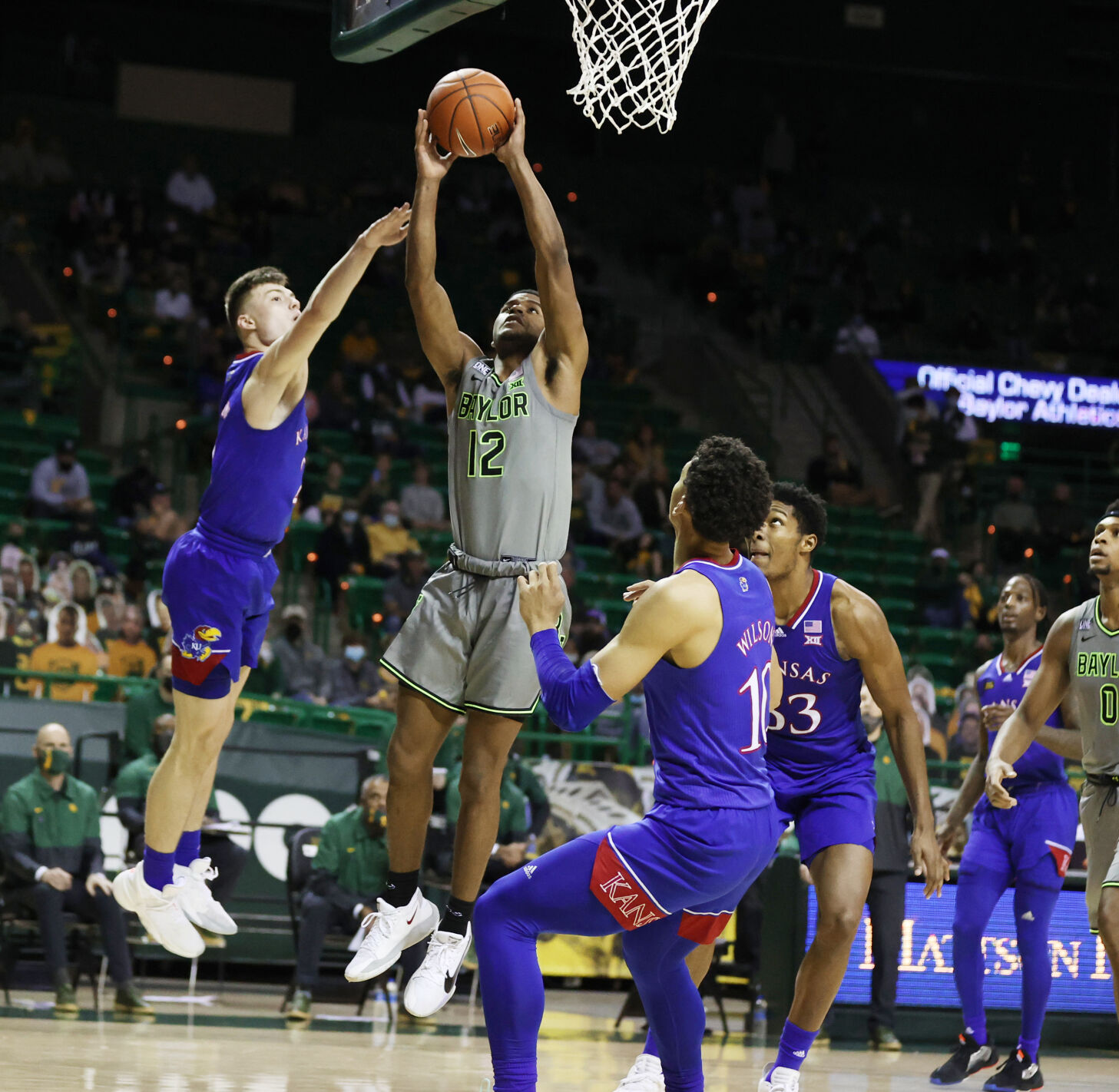 Baylor Kansas Basketball